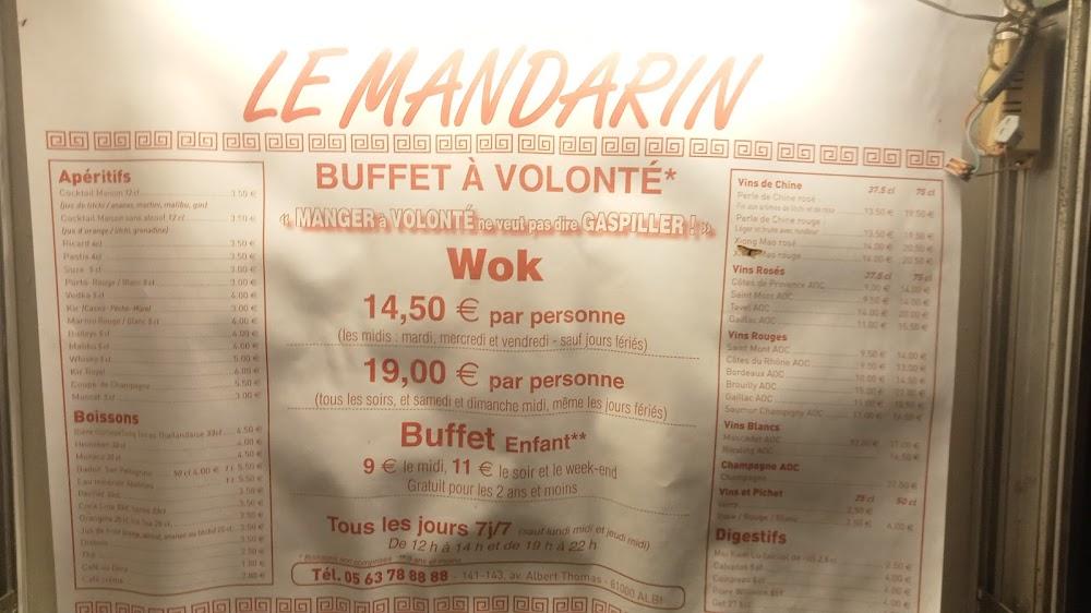 Le Mandarin - Menu Image 4